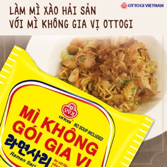 Mì Không Gia Vị Hàn Quốc OTTOGI gói 110G