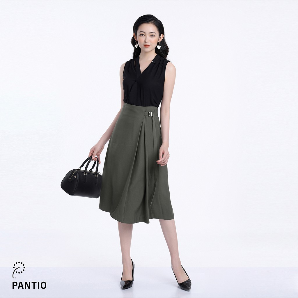 Chân váy dài chất liệu vải thô thiết kế độc đáo dáng suông FJD3762 - PANTIO | BigBuy360 - bigbuy360.vn