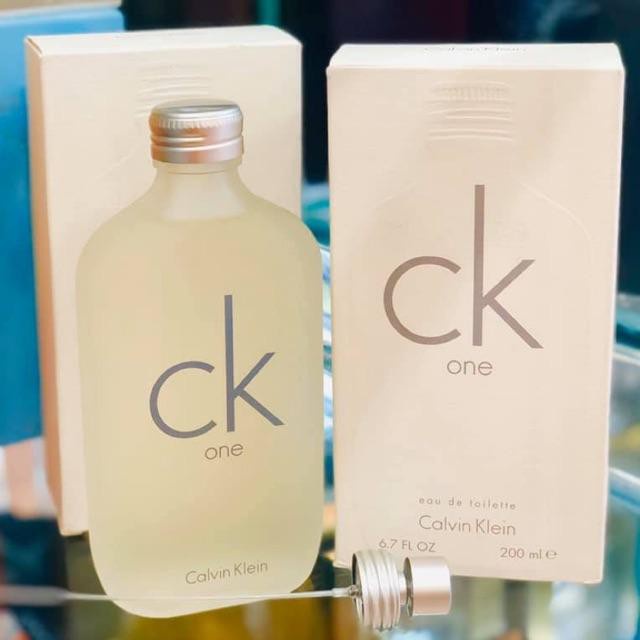 Nước Hoa Calvin Klein  CK One Cho Cả Nam Và Nữ, 100ml, Nước Hoa Chính Hãng Thơm Lâu Cuốn Hút
