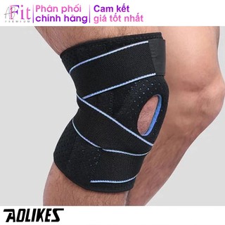 BẢO VỆ ĐẦU GỐI AOLIKES, MIẾNG ĐỆM ĐẦU GỐI, PHỤ KIỆN THỂ THAO HỖ TRỢ TẬP GYM YOGA AEROBIC