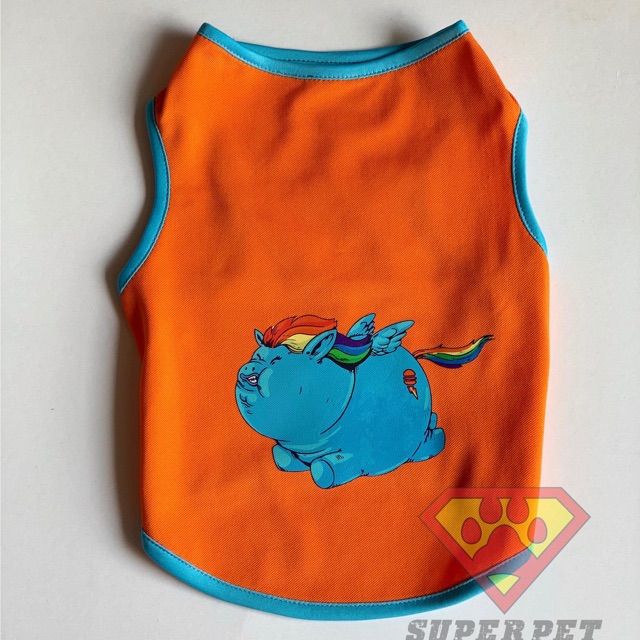 ÁO THÚ CƯNG IN HÌNH NGỰA PONY XANH BÉO PHÌ GIÁ RẺ ĐỒNG GIÁ XXS - L