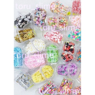 Cốm,Nail Ly nắp bầu trang trí ĐỒ CHƠI Slime, đắp móng toru_slime