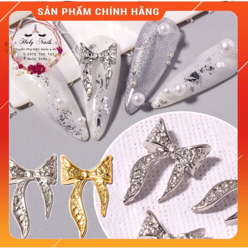 Phụ kiện charm nơ nail