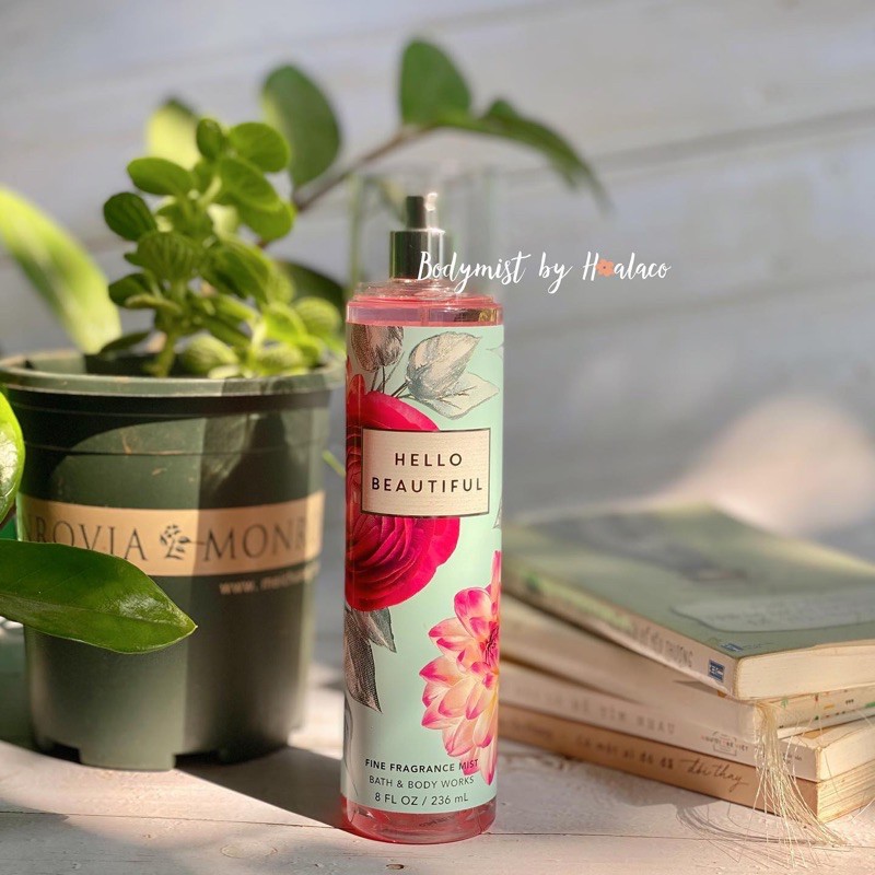 BODY MIST Xịt thơm toàn thân HELLO BEAUTIFUL bath body works