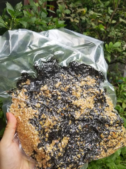 1 kg rong biển cháy tỏi loại ngon