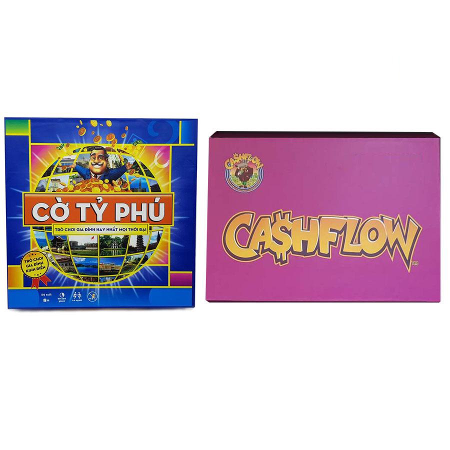 Combo Học Làm Giàu: Cờ tỷ phú Việt Nam + Game Tài Chính CashFlow