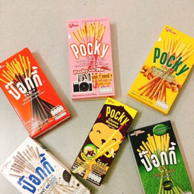 Bánh que Pocky Thái Lan các vị 20k/1 hộp