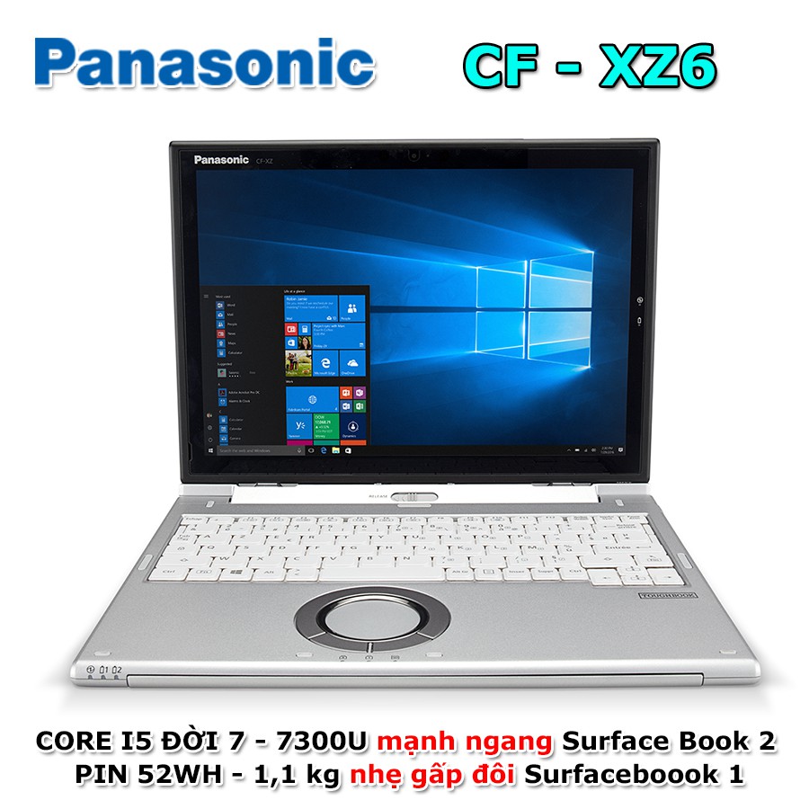 LAPTOP PANASONIC CF-XZ6