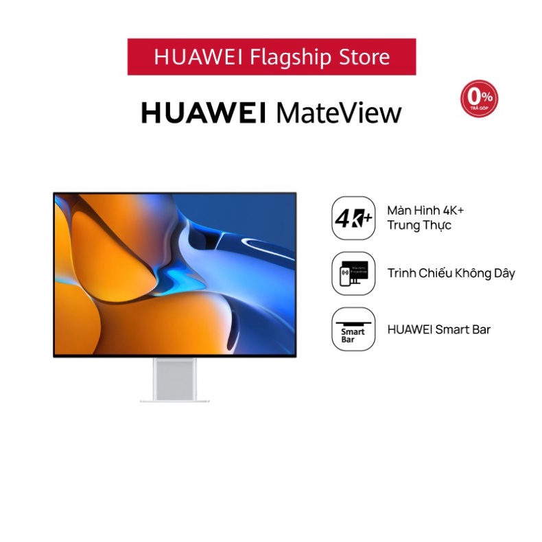 Màn Hình HUAWEI MateView | Màn Hình 4K+ Trung Thực | Kết Nối Không Dây | HUAWEI Smart Bar