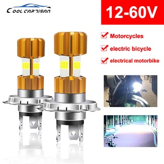 Đèn pha led ba20d h4 12-80v chất lượng cao cho xe mô tô