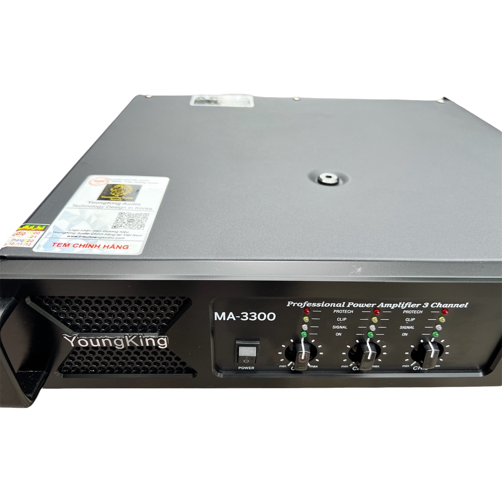Cục Đẩy YoungKingAudio MA-3300 3 Kênh