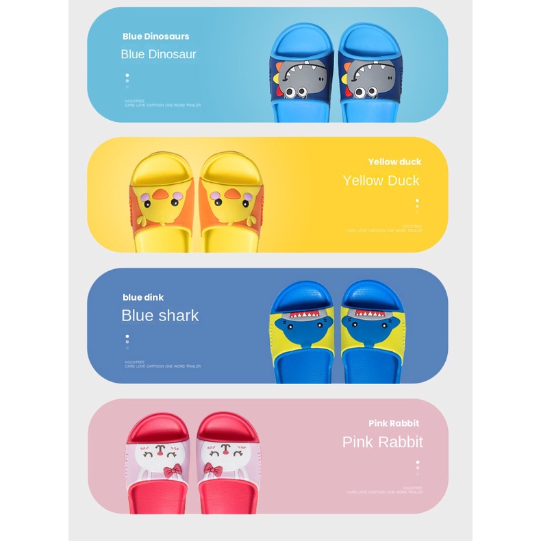 Dép LEMONKID mang trong nhà đế mềm mại chống trượt thời trang dành cho trẻ em