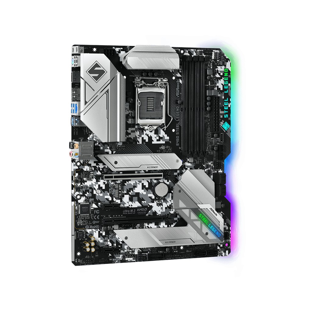 Bo mạch chủ ASROCK B460 Steel Legend - Bảo hành chính hãng 36 Tháng