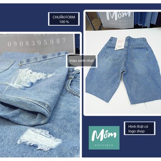 Quần jean nữ(quần ngố)[freeship] có video size S M L❣️