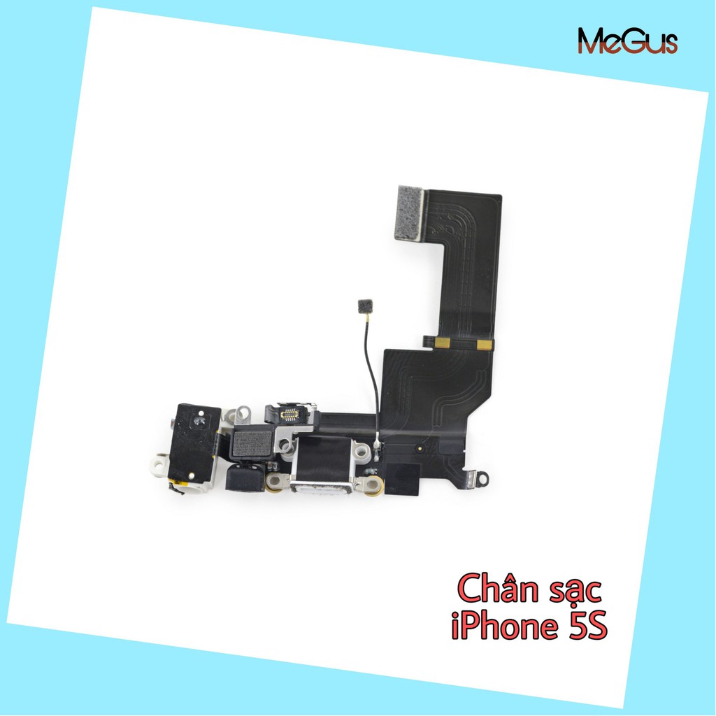 [Mã 2404EL10K giảm 10K đơn 20K] Cáp chân sạc iphone 5s zin