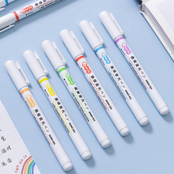 Bút Vẽ Hoạ Tiết Xoắn Dễ Thương / Curling Pen / Trang Trí, Đánh Dấu Bài Vở