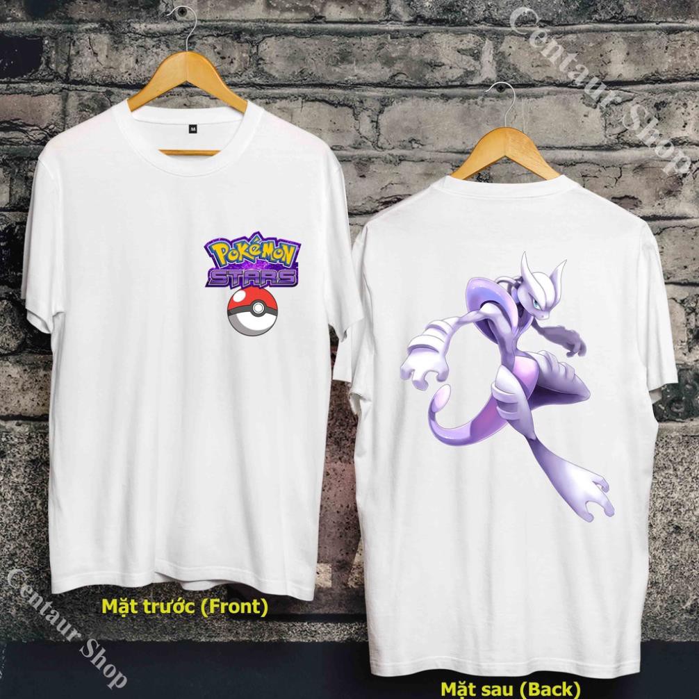 [ƯU ĐÃI] 🎁 Áo Mewtwo - Áo Mewtwo Mega - Mewtwo T-Shirt siêu đẹp - MWT-003