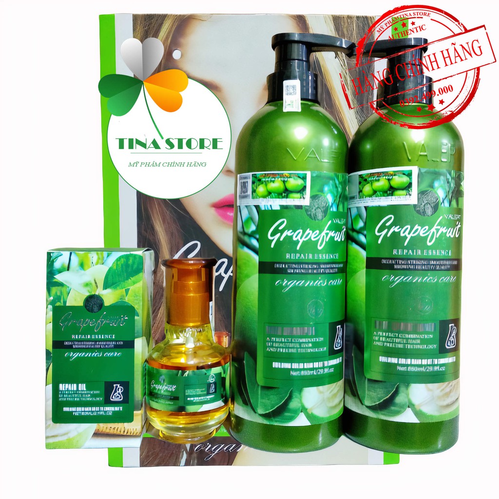 [Tặng Tinh Dầu Bưởi] Cặp Dầu Gội Xả Bưởi Grapefruit Plus 850ML | Giảm Rụng Tóc, Phục Hồi Hư Tổn, Khô Xơ, Giúp Mọc Tóc | BigBuy360 - bigbuy360.vn