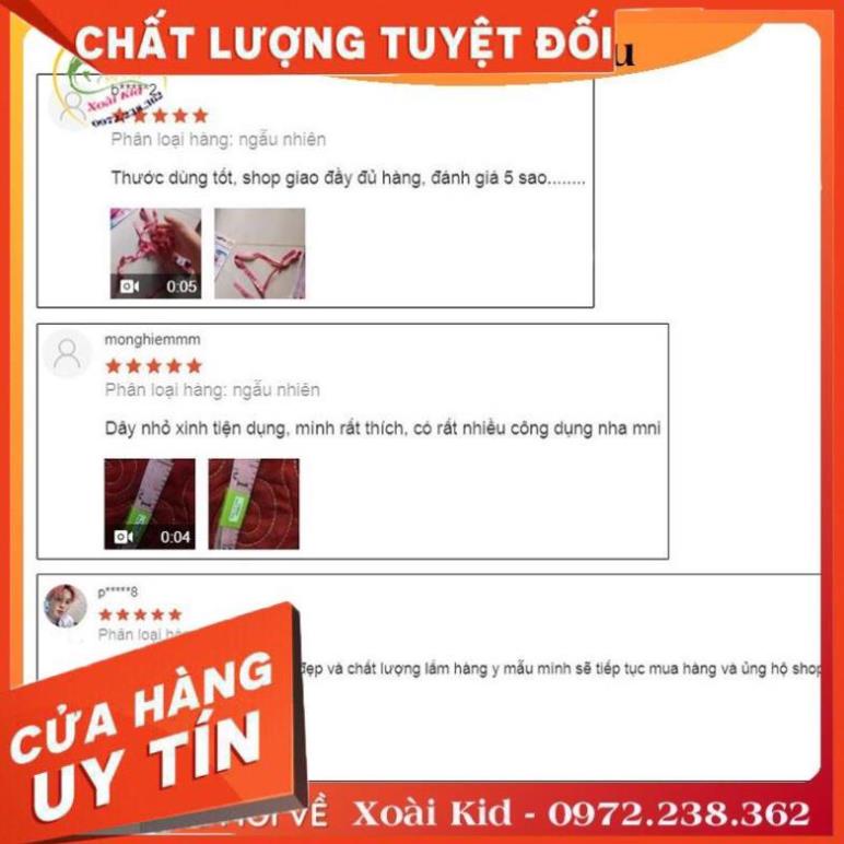 [auth] Thước dây đo 150cm - Thước dây may đồ, đo eo đầu bọc sắt [Hot]