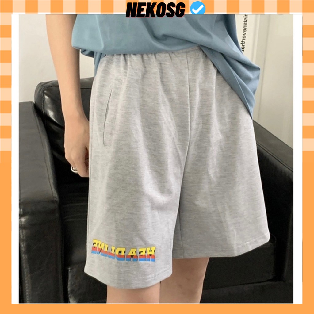 Quần short thun nam nữ Nekosg, Quần Short Unisex ST05