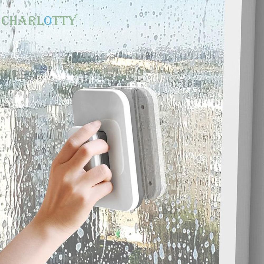 Dụng cụ vệ sinh cửa kính hai mặt từ tính tiện lợi