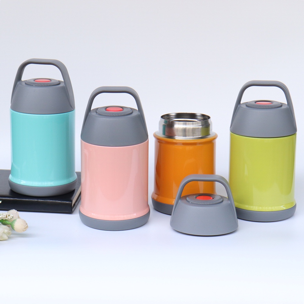 (Bán Buôn Sỉ) Bình ủ cháo mini xuất nhật lõi inox 2 lớp giữ nhiệt #binhuchao