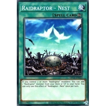 Thẻ bài Yugioh - TCG - Raidraptor - Nest / OP14-EN023'