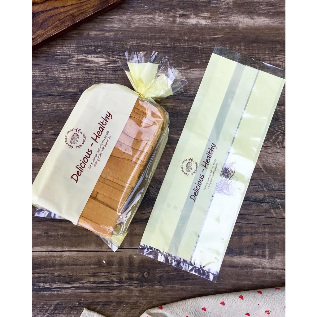 Túi đựng bánh mỳ vàng TBM5 - 1kg