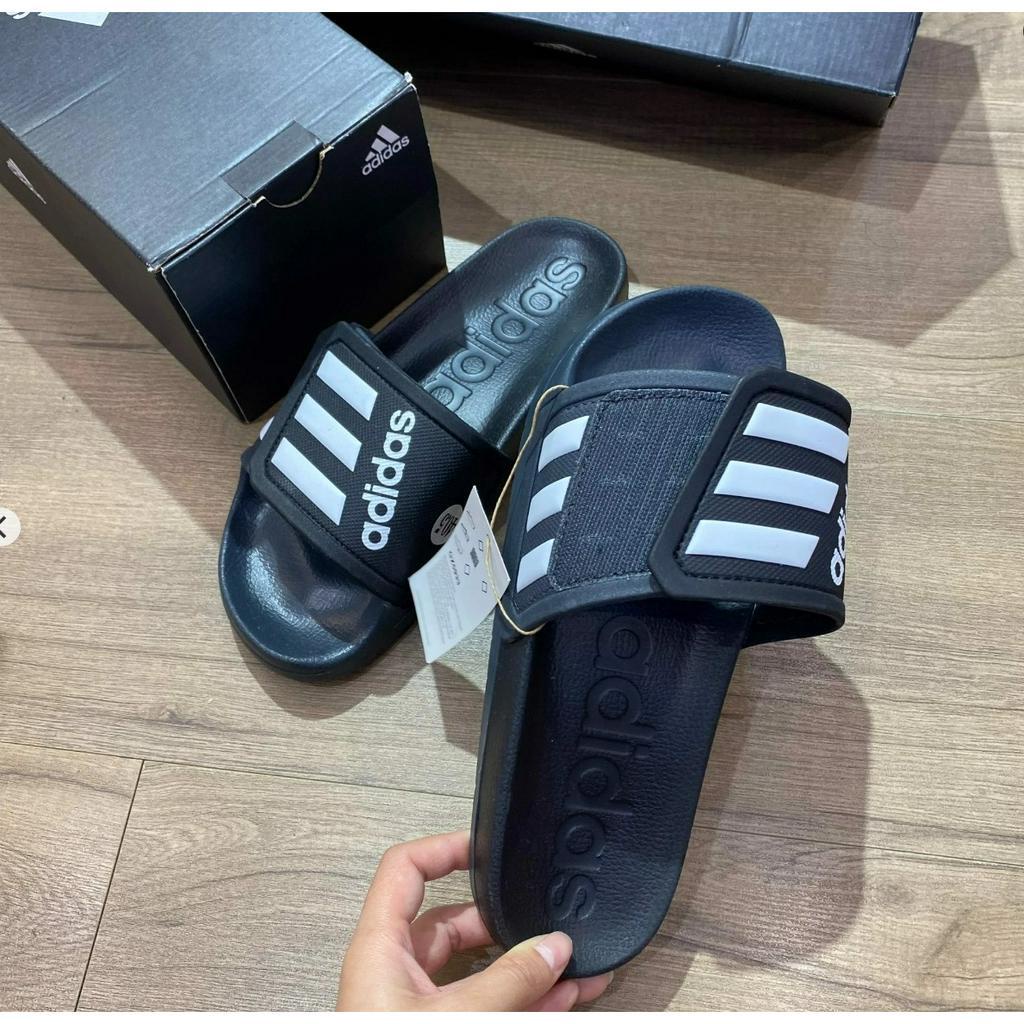 [CHÍNH HÃNG] Dép Adidas TND - Màu Đen Sọc Trắng *code: GZ5933*