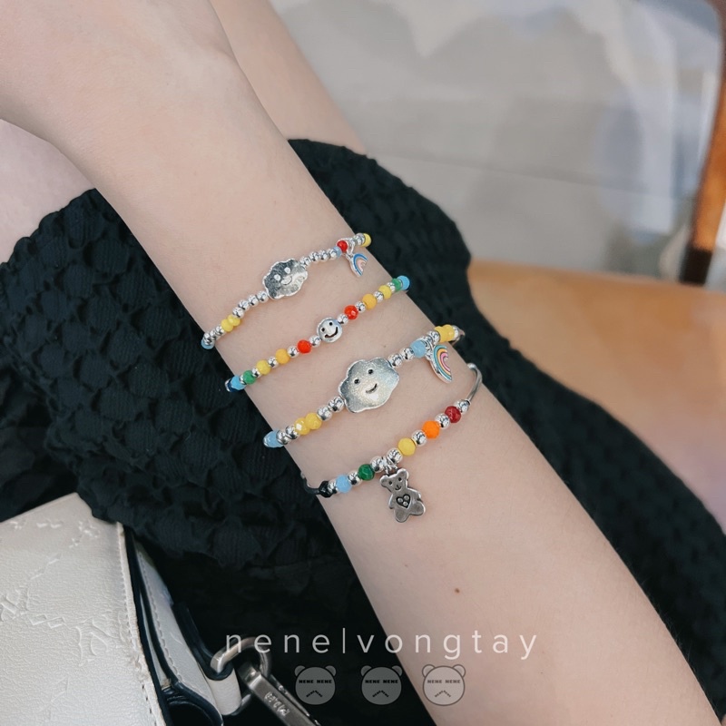 4 MẪU LẮC TAY ĐẸP KHÔNG AI CHỊU NỔI - inox mạ bạc 925 (ẢNH THẬT)