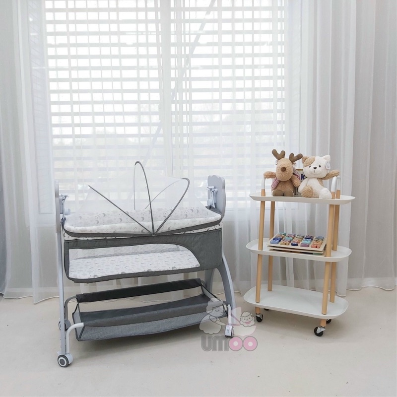 Nôi cũi vải khung gấu