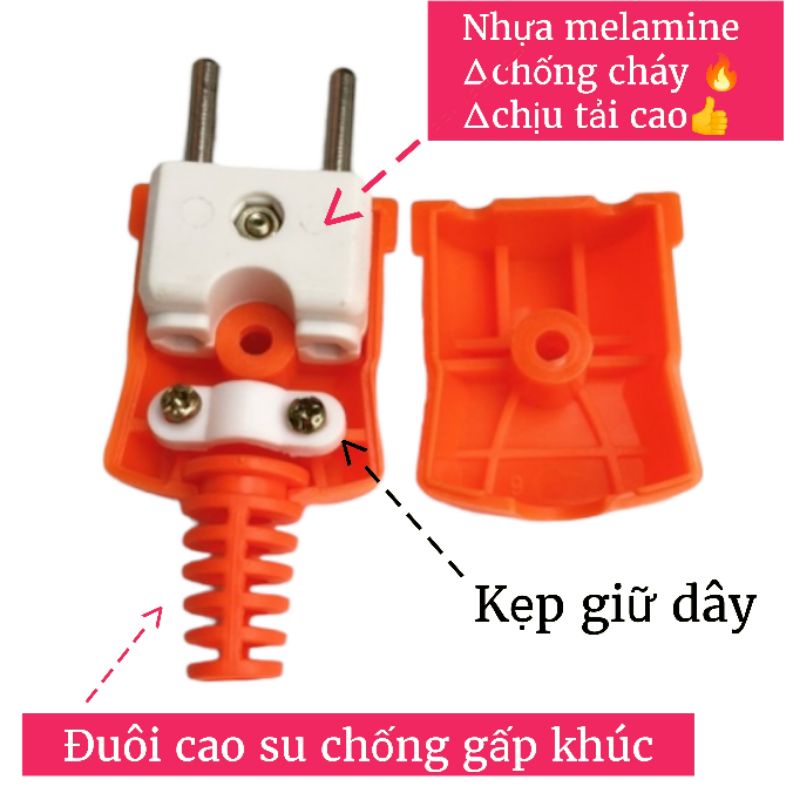 [PN501/PN502] Phích cắm điện chịu tải cao 3000W Nival