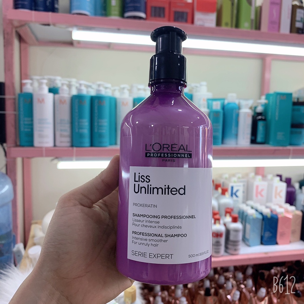 DẦU GỘI LOREAL DÀNH CHO TÓC DUỖI HOẶC SƠ RỐI LISS ULTIME SHAMPOO 300ML/500ML