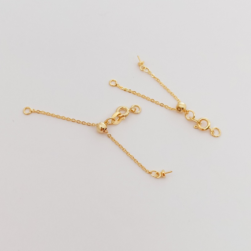 Chốt Cài Dây Xích Bằng Đồng 14k Có Thể Điều Chỉnh 0 Màu Sắc Tiện Dụng