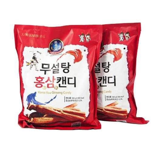 Kẹo Sâm Hàn Quốc 365 Không Đường Cao Cấp 500g