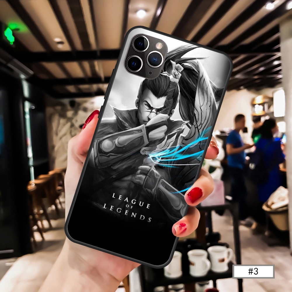 Ốp điện thoại mềm hình League of Legends LOL thích hợp cho iPhone 11 Pro Max Pro 11 XS MAX XR X 7 8 6 6s