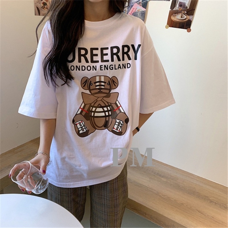 Áo phông gấu áo kẻ PM11