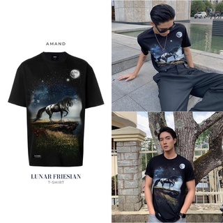 Tee Horse & Moon - Áo phông in hình Amand chính hãng unisex