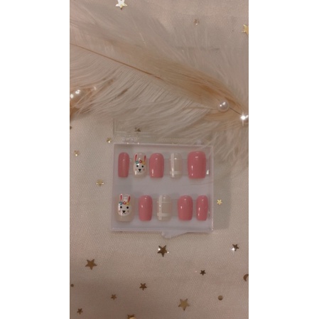Móng giả thiết kế nailbox thỏ