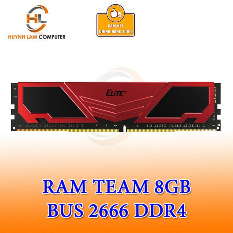 QQ MAAD Ram 8GB Teamgroup Elite DDR4 2666MHZ Tản Đỏ Networkhub cung ứng 13 QQ