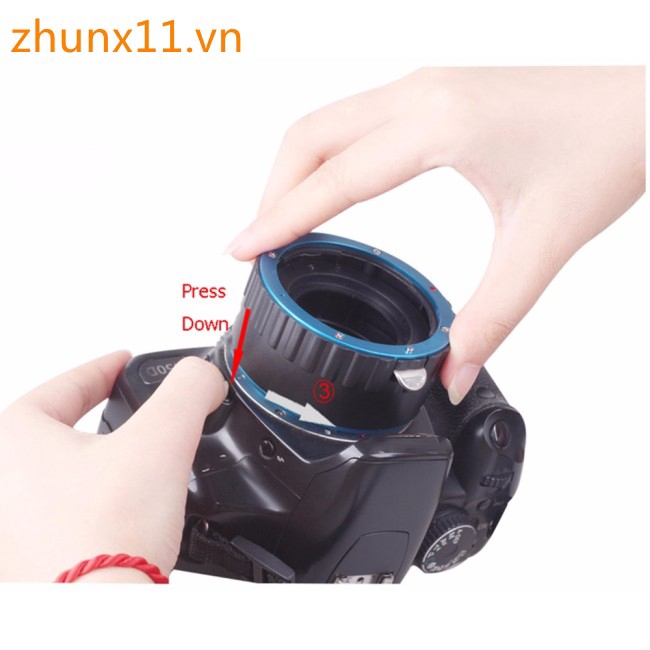 【HOT】Metal Mount Lens Adapter Auto Focus AF Macro Extension Tube Ring for Canon EOS EF-S Lens 750D 80D | WebRaoVat - webraovat.net.vn