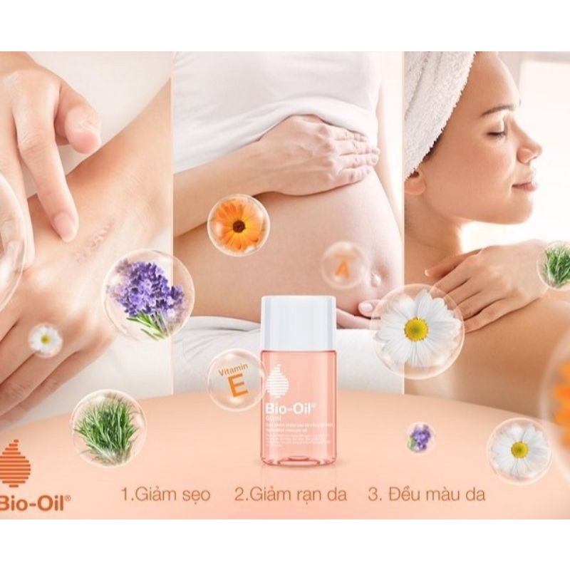 Bio Oil giúp mờ sẹo và giảm rạn da hiệu quả cho bà bầu