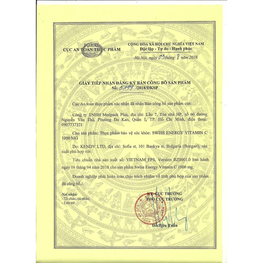 [Combo] Vitamin C Tăng Sức Đề Kháng Bảo Vệ Sức Khỏe - Nhập Khẩu Từ Châu Âu (5 Tuýp) | BigBuy360 - bigbuy360.vn