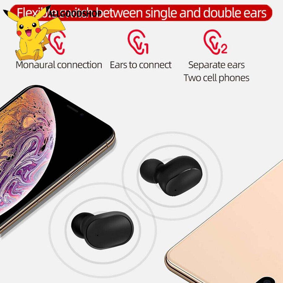 Bộ Tai Nghe Không Dây Bluetooth 5.0 Chuyên Dụng Kèm Phụ Kiện