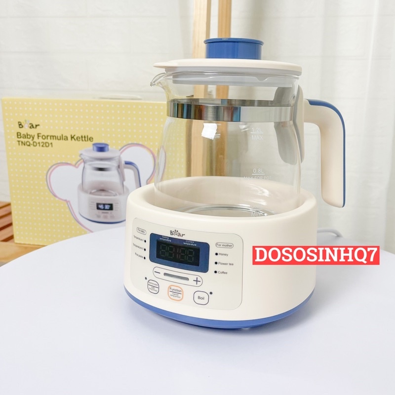 Máy đun và hâm nước pha sữa đa năng Bear 1.2L