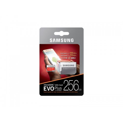 Thẻ nhớ micro U3 samsung evo plus 256GB | BigBuy360 - bigbuy360.vn