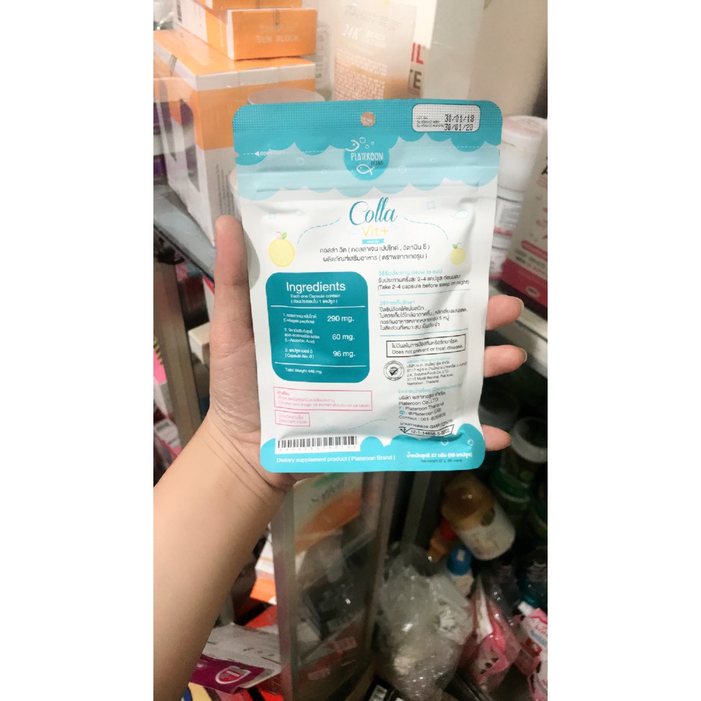 VITAMIN C TRẮNG DA colla Vit  THÁI LAN | BigBuy360 - bigbuy360.vn