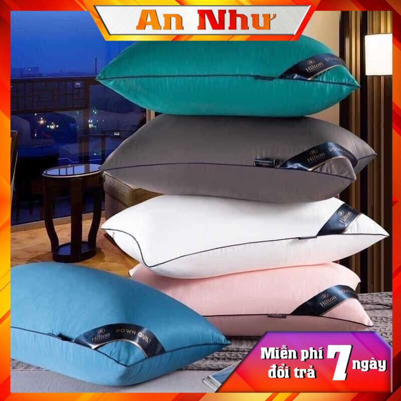 set 2 Ruột gối, ruột gối nằm, gối hiltom kích thước 45x65cm