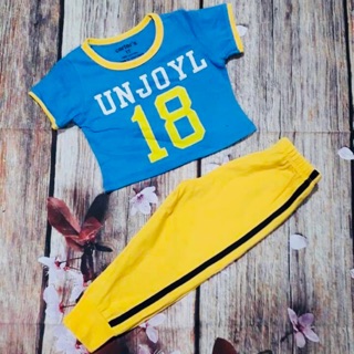 Bộ croptop thể thao cho bé gái