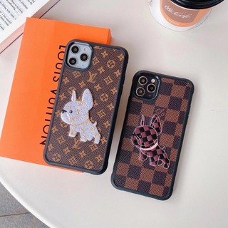 Ốp iphone hoạ tiết lv chó pug cao cấp full box